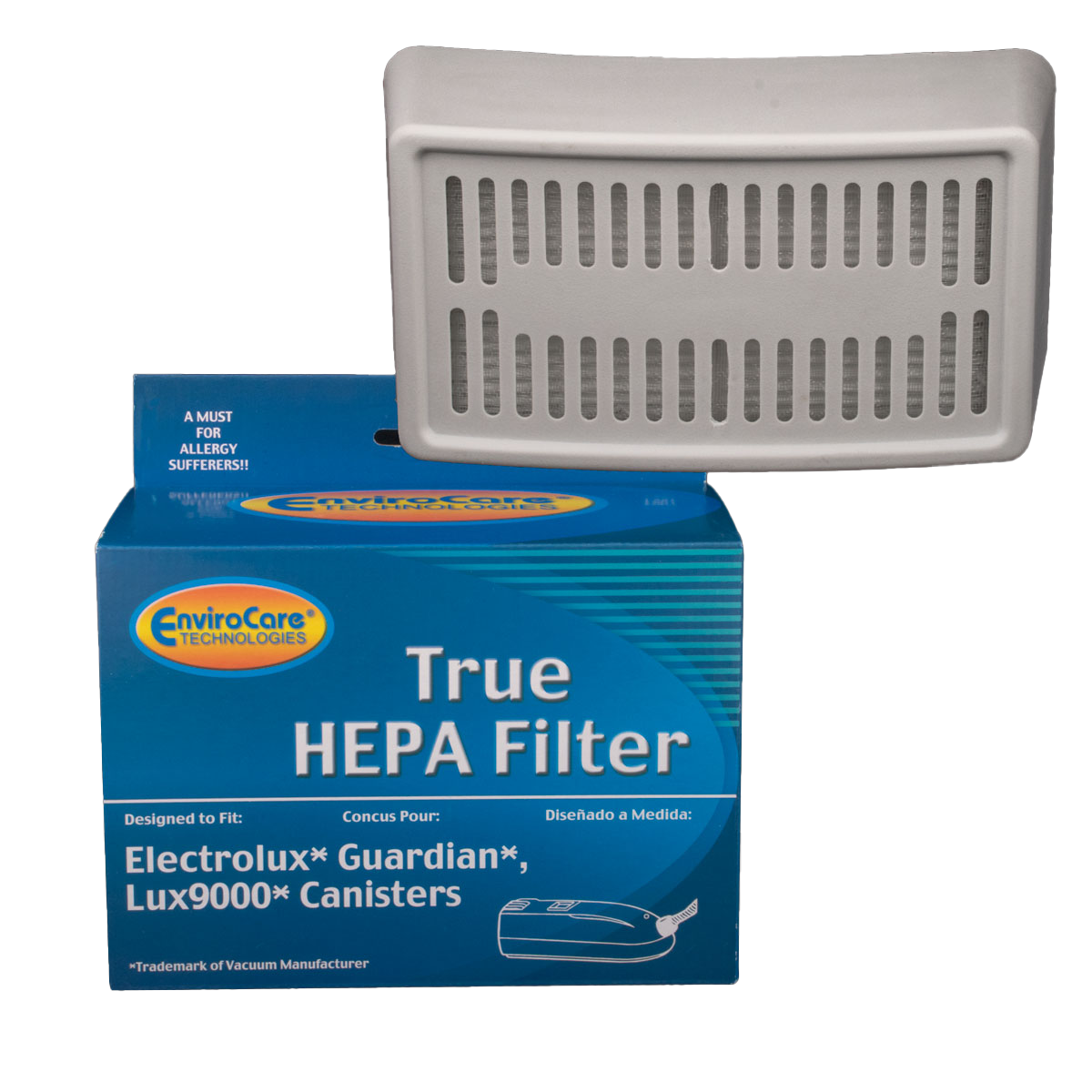 Dust Trap True Hepa Exhaust Filter Designed to Fit Lux 9000 Guardian