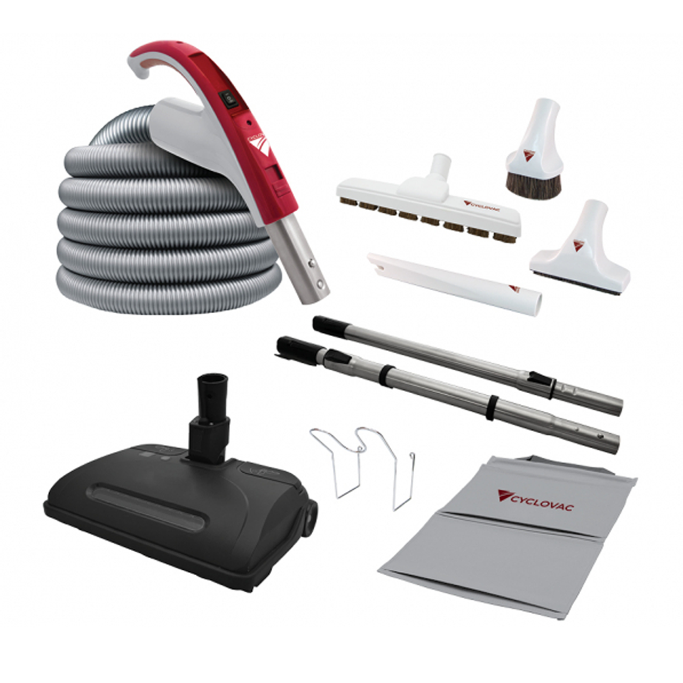 Cyclovac H625 Central Vacuum with AirStream Cleaning set 35'