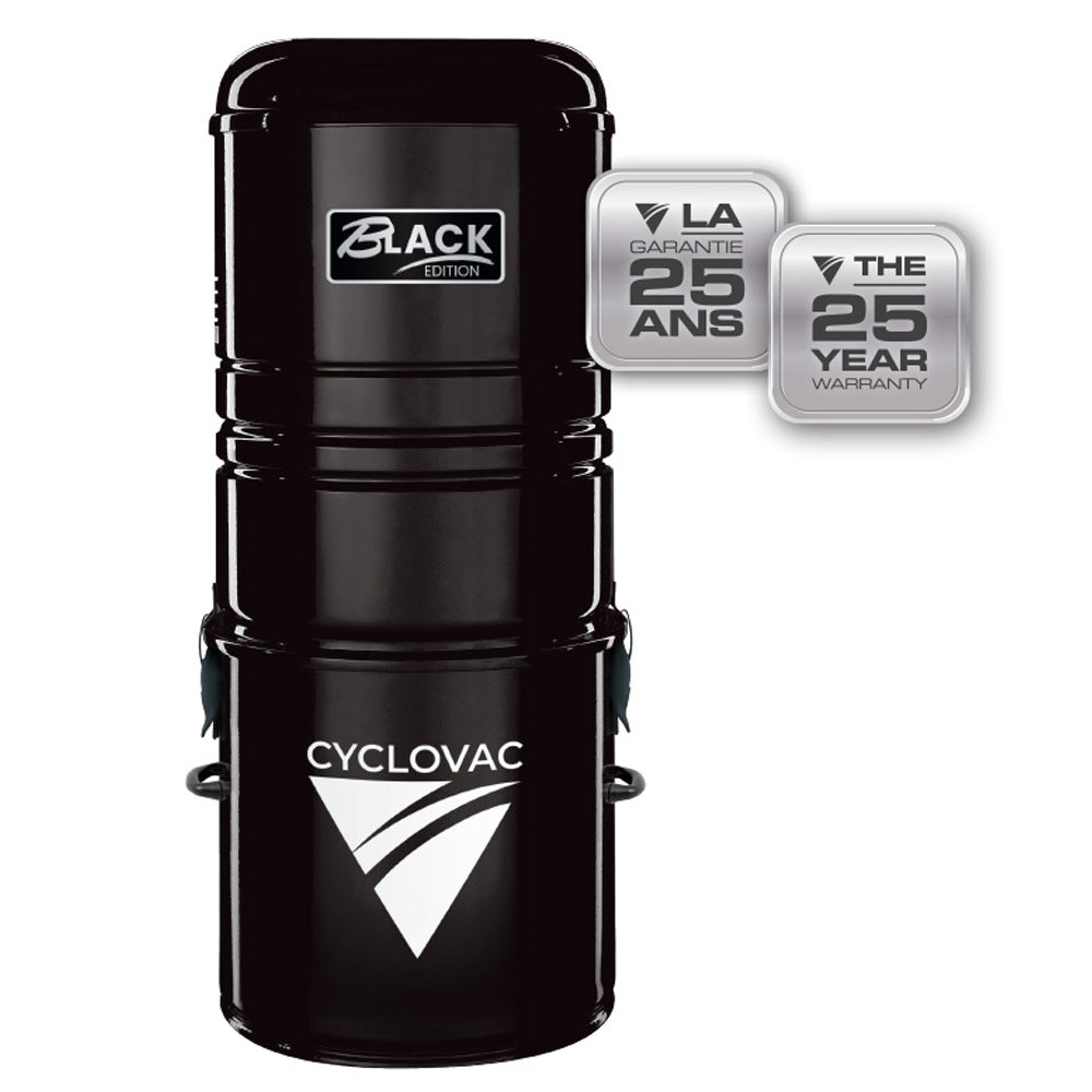 Cyclovac GS125 700aw Black Edition central vacuum