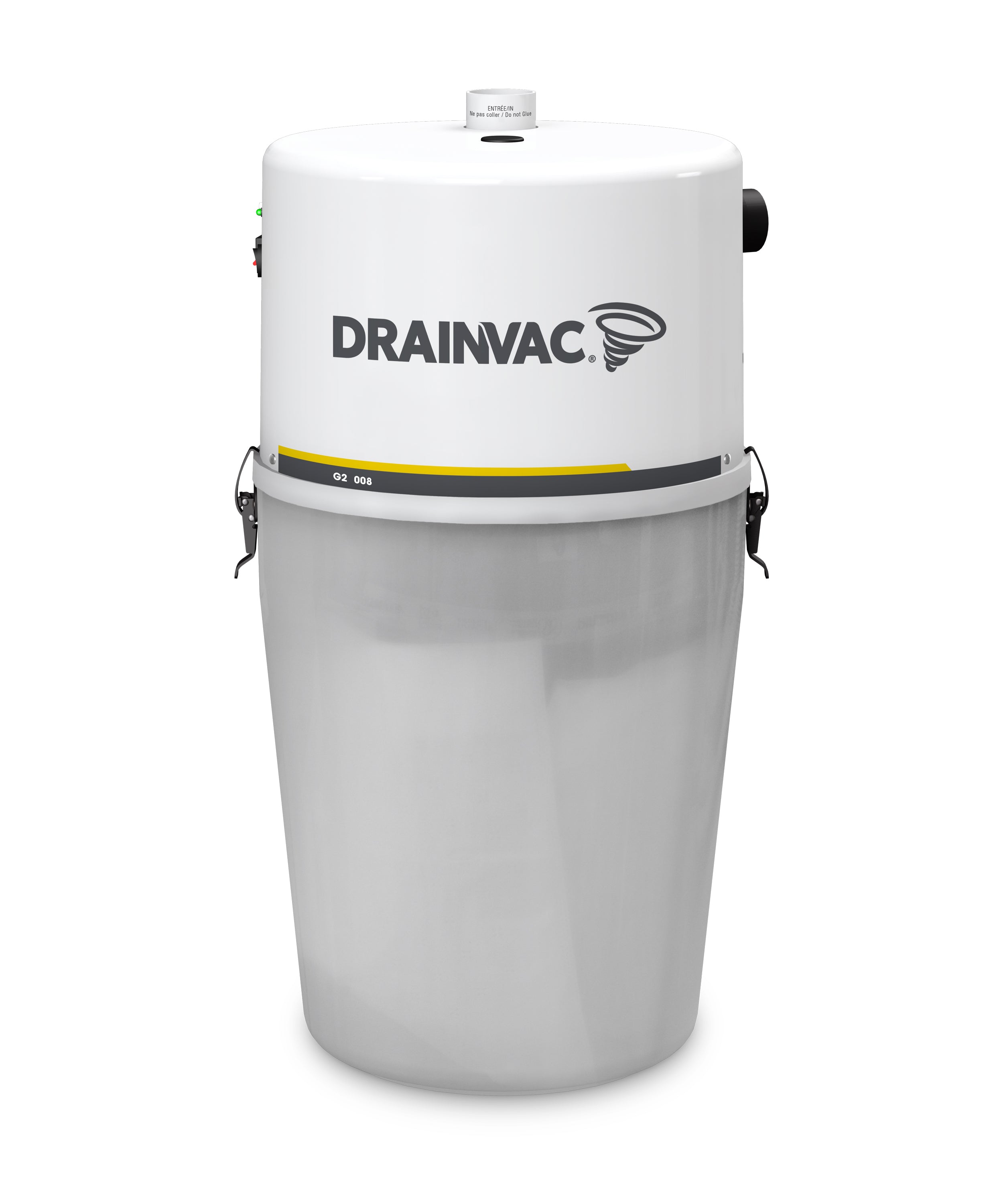 DrainVac G2-008 Generation 2 Central Vacuum - 800 Airwatts