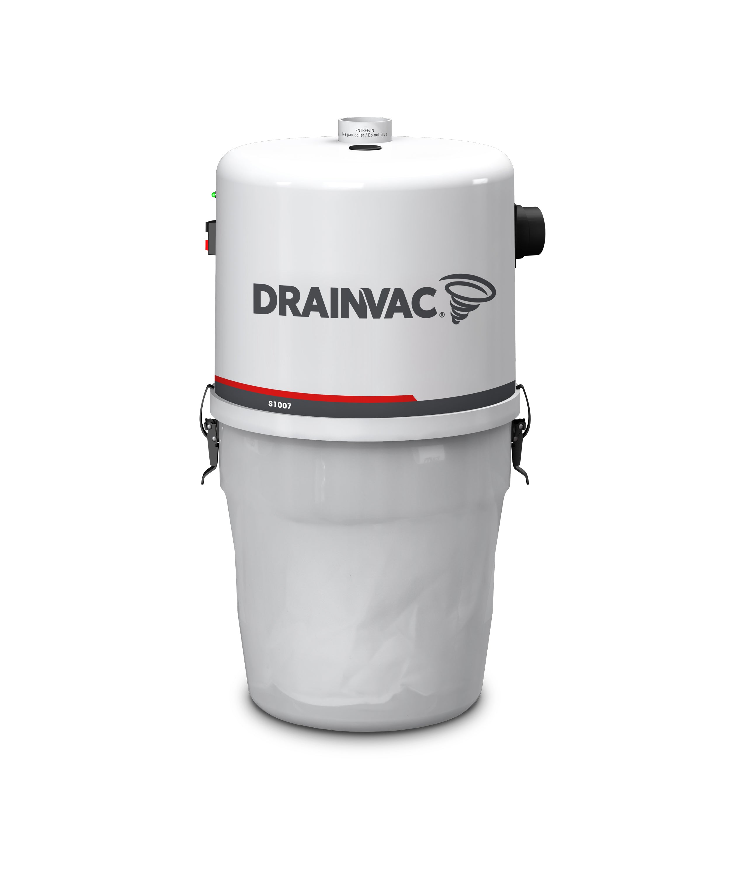 DrainVac S1008 Compact Central Vacuum - 800 Airwatts