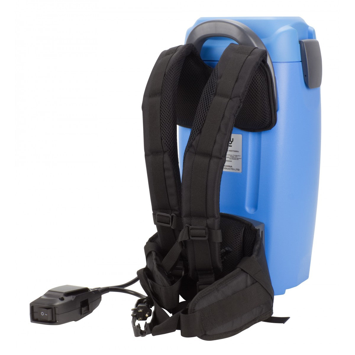 Backpack Vacuum - Johnny Vac - Capacity of 1.5 gal (5,65 L)