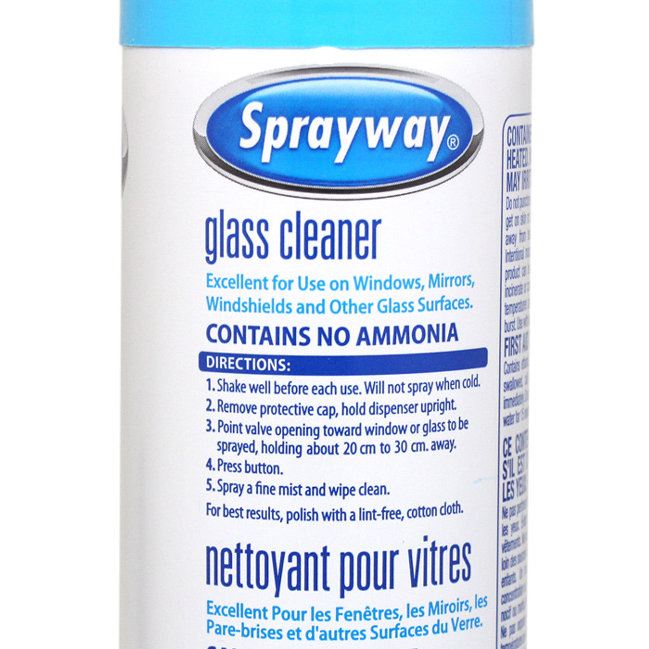 Foaming Glass Cleaner Aerosol - Sprayway - 19 oz (539 g)