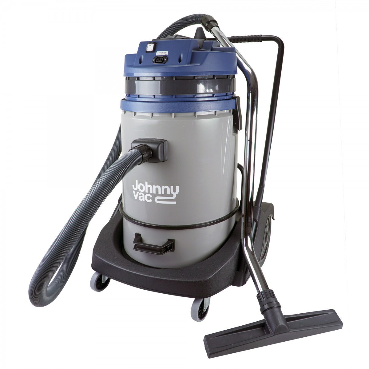 Wet & Dry Commercial Vacuum - Capacity of 16 gal (60.5 L) - Tank on Trolley