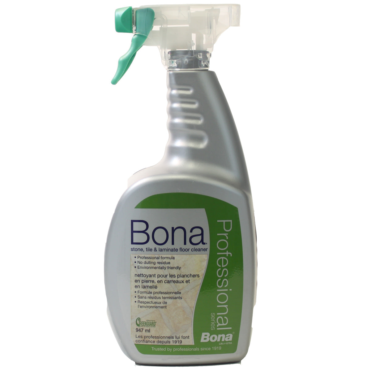 Bona Stone Tile and Laminate Floor Cleaner Pro Series Spray 32oz Bona Vacuum Plus Canada