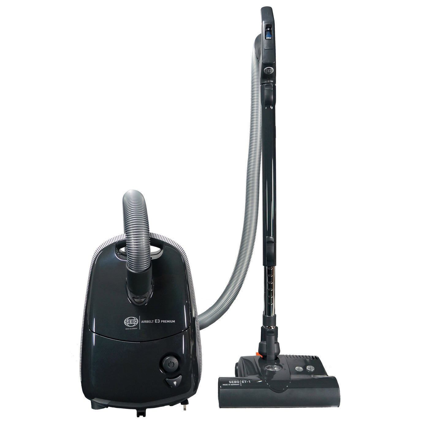 SEBO E3 Premium Graphite Canister Vacuum with 10 Year Warranty SEBO Vacuum Plus Canada