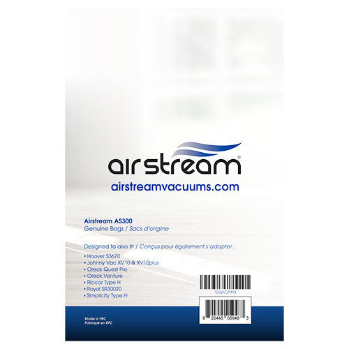 Airstream Canister AS300 Vacuum Bags 3pk Vacuum Plus Canada Vacuum Plus Canada